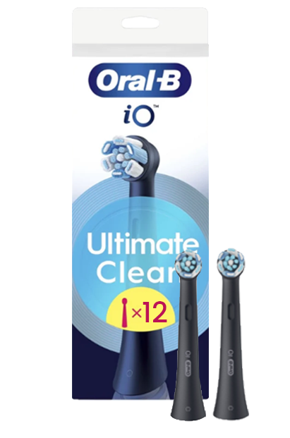 Oral-B iO Ultimate Clean Black 12 opzetborstels
