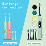 Beurer SC Wavy Soft Spongebob Squarepants Opzetborstels 6+ jaar – 4 stuks Beurer Beurer SC Wavy Soft Spongebob Squarepants Opzetborstels 6+ jaar – 4 stuks
