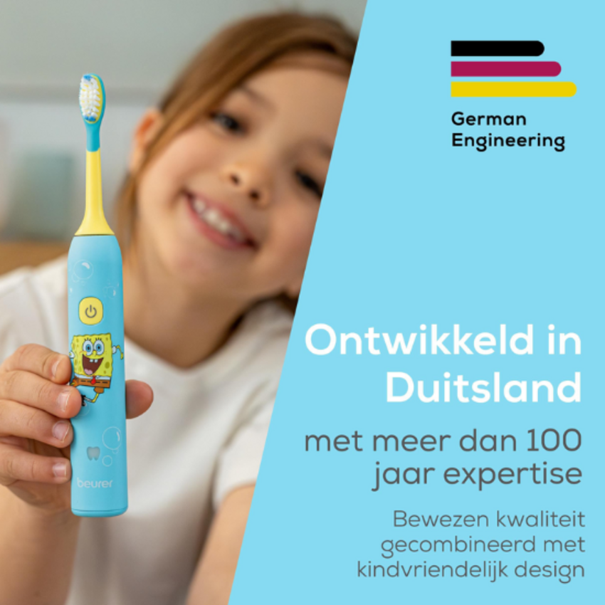 Beurer SC Wavy Soft Spongebob Squarepants Opzetborstels 6+ jaar – 4 stuks Beurer Beurer SC Wavy Soft Spongebob Squarepants Opzetborstels 6+ jaar – 4 stuks