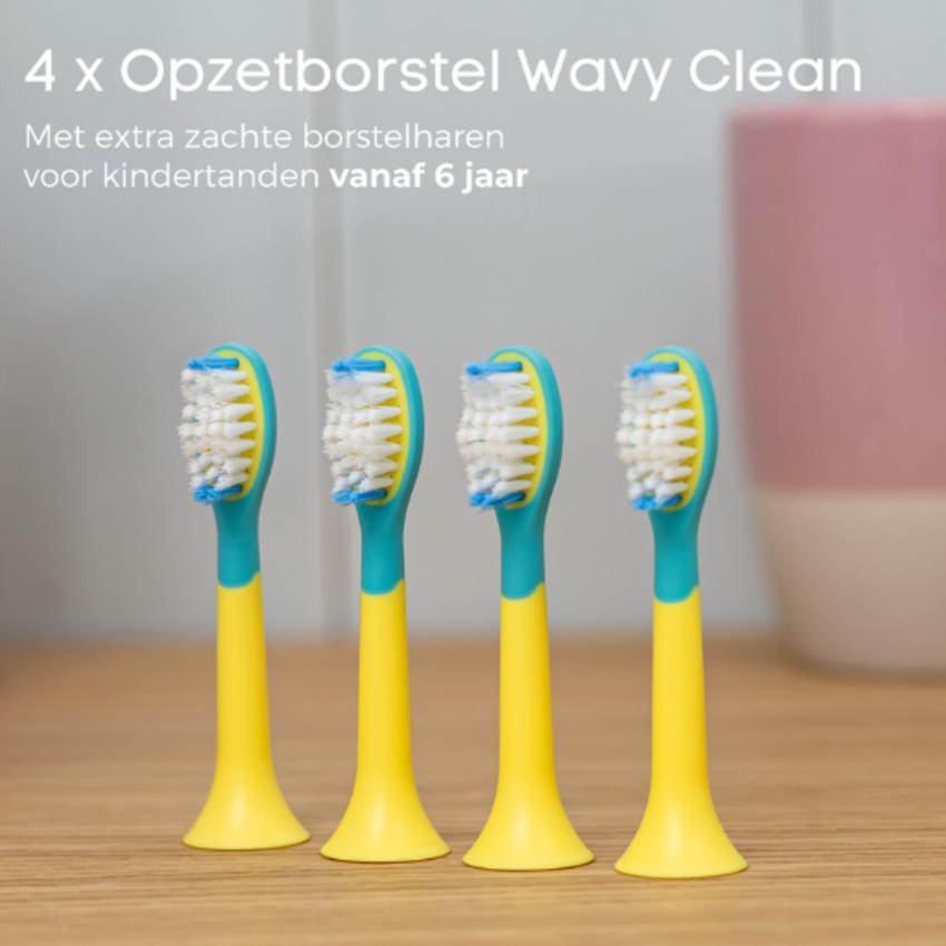 Beurer SC Wavy Soft Spongebob Squarepants Opzetborstels 6+ jaar – 4 stuks Beurer Beurer SC Wavy Soft Spongebob Squarepants Opzetborstels 6+ jaar – 4 stuks