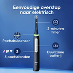 Oral-B iO Series 3 Black Leopard Edition Oral-B Oral-B iO Series 3 Black Leopard Edition