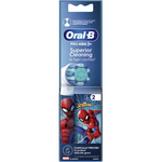 Oral-B PRO Kids 3+ Spider-Man opzetborstels - 2 stuks Oral-B Oral-B PRO Kids 3+ Spider-Man opzetborstels - 2 stuks