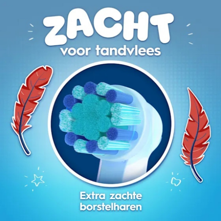 Oral-B PRO Kids 3+ Spider-Man opzetborstels - 2 stuks Oral-B Oral-B PRO Kids 3+ Spider-Man opzetborstels - 2 stuks