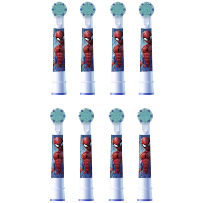 Oral-B PRO Kids 3+ Spider-Man opzetborstels - 8 stuks Oral-B Oral-B PRO Kids 3+ Spider-Man opzetborstels - 8 stuks
