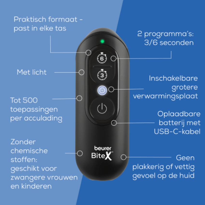 Beurer BiteX Max BR 115 Insectenbeetheler Beurer Beurer BiteX Max BR 115 Insectenbeetheler