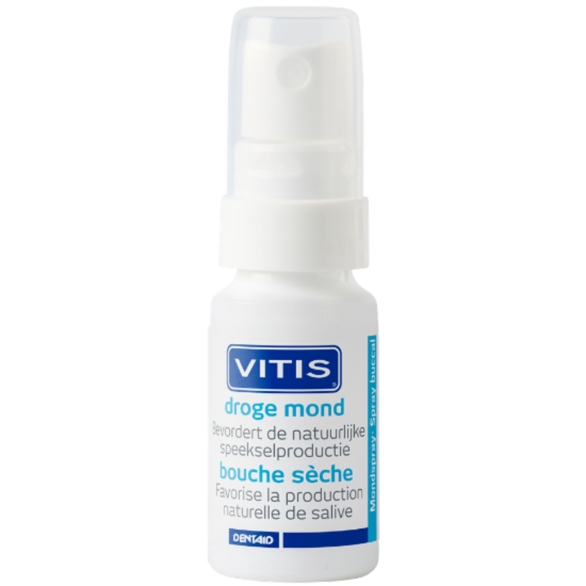 Vitis Droge Mond Spray - 15 ml Vitis Vitis Droge Mond Spray - 15 ml