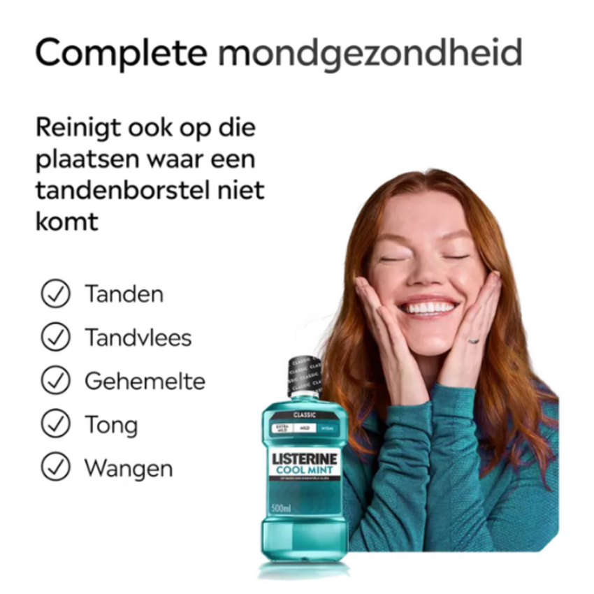 Listerine Listerine Cool Mint Mondwater - 500 ml