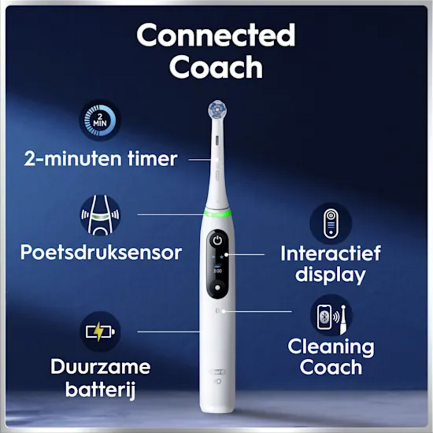 Oral-B iO Series 6N White Elektrische Tandenborstel Oral-B Oral-B iO Series 6N White Elektrische Tandenborstel