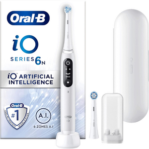 Oral-B Oral-B iO Series 6N White Elektrische Tandenborstel Oral-B iO Series 6N White Elektrische Tandenborstel