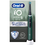 Oral-B iO Series 5 Forest Green + 1x Gratis Oral-B 3D-White Arctic Fresh Tandpasta Oral-B Oral-B iO Series 5 Forest Green + 1x Gratis Oral-B 3D-White Arctic Fresh Tandpasta