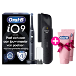 Oral-B Oral-B iO Series 9 Black Onyx + 2x Gratis Oral-B 3D-White Arctic Fresh Tandpasta