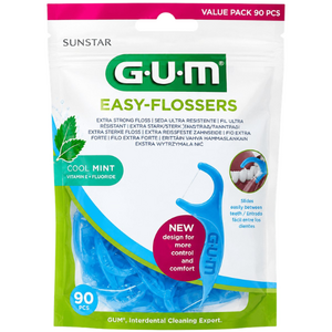 GUM GUM Easy Flossers Cool Mint - 90 stuks GUM Easy Flossers Cool Mint - 90 stuks