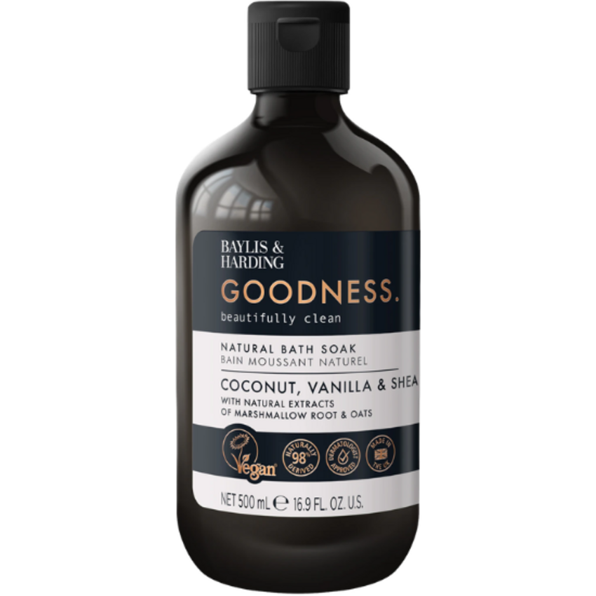Baylis & Harding Goodness Bath Soak Coconut, Vanilla & Shea - 500 ml Baylis & Harding Baylis & Harding Goodness Bath Soak Coconut, Vanilla & Shea - 500 ml