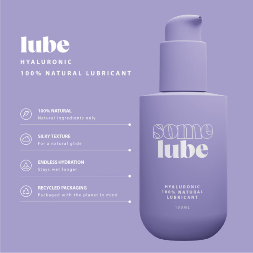 SOME Lube 100% Natural Hyaluronic Glijmiddel - 100 ml Some SOME Lube 100% Natural Hyaluronic Glijmiddel - 100 ml