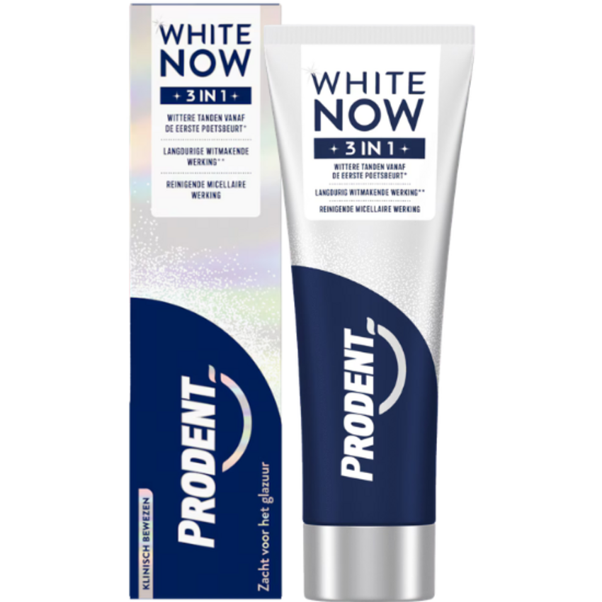 Prodent White Now 3-in-1 Tandpasta - 75 ml Prodent Prodent White Now 3-in-1 Tandpasta - 75 ml