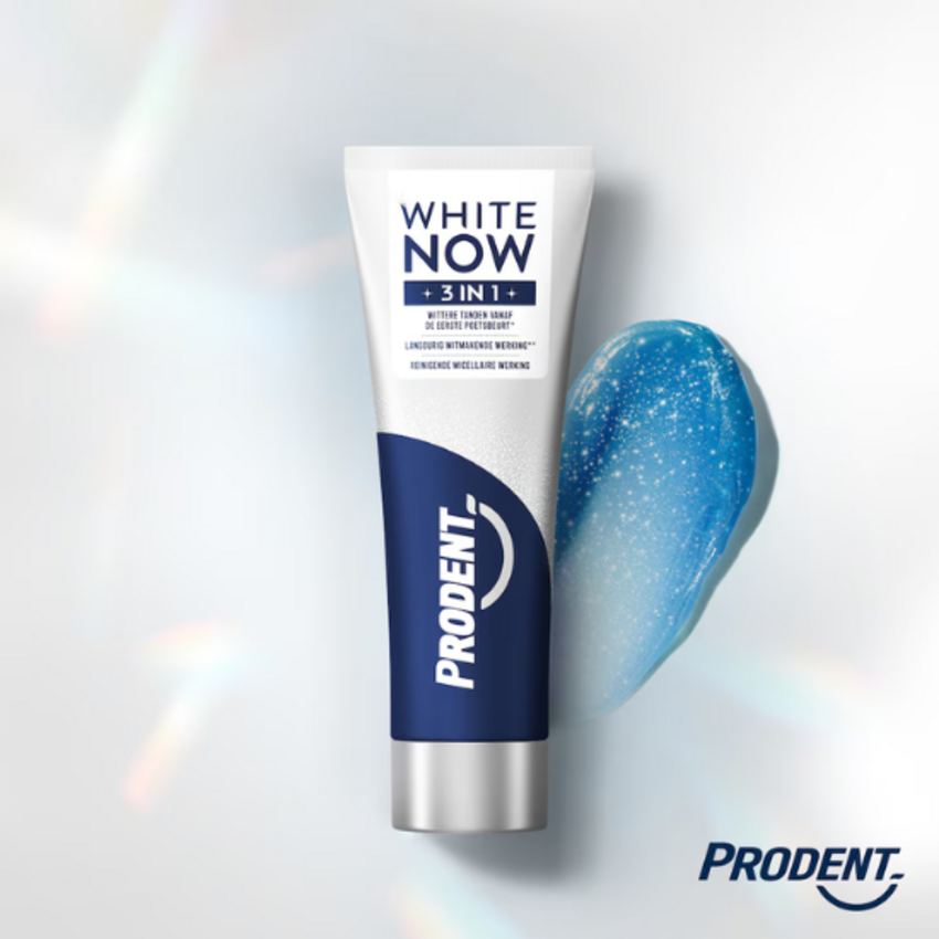 Prodent White Now 3-in-1 Tandpasta - 75 ml Prodent Prodent White Now 3-in-1 Tandpasta - 75 ml