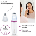 Beurer HL 16 Elektrische Gezichtshaarverwijderaar - Wit/Roze Beurer Beurer HL 16 Elektrische Gezichtshaarverwijderaar - Wit/Roze