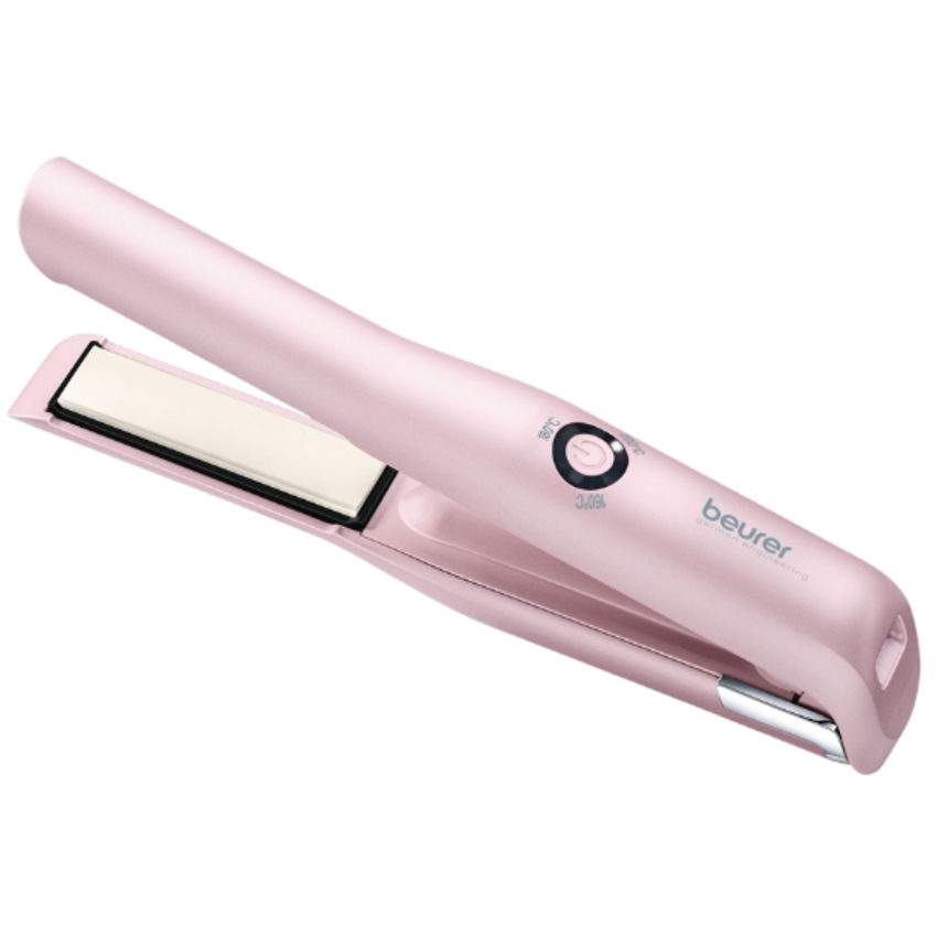 Beurer HS 20 Draadloze Stijltang - Roze Beurer Beurer HS 20 Draadloze Stijltang - Roze