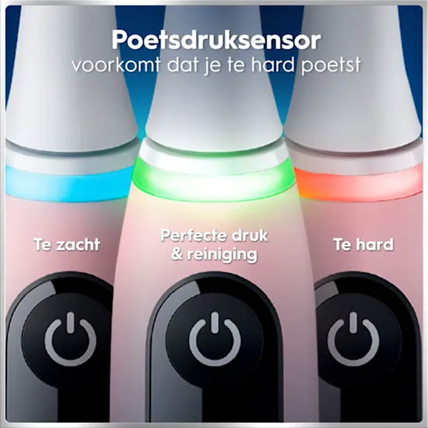 Oral-B iO Series 6N Pink + 1x Gratis Oral-B 3D-White Arctic Fresh Tandpasta Oral-B Oral-B iO Series 6N Pink + 1x Gratis Oral-B 3D-White Arctic Fresh Tandpasta