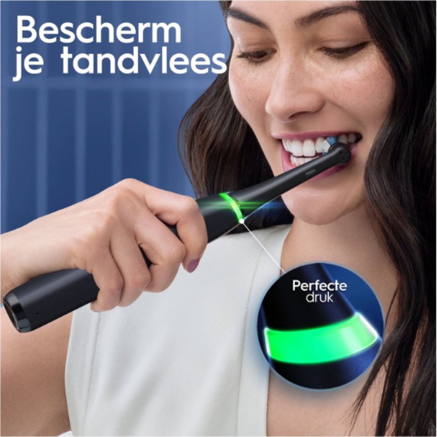 Oral-B iO Series 8N Black + 2x Gratis Oral-B 3D-White Arctic Fresh Tandpasta Oral-B Oral-B iO Series 8N Black + 2x Gratis Oral-B 3D-White Arctic Fresh Tandpasta