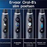 Oral-B iO Series 8N Black + 2x Gratis Oral-B 3D-White Arctic Fresh Tandpasta Oral-B Oral-B iO Series 8N Black + 2x Gratis Oral-B 3D-White Arctic Fresh Tandpasta