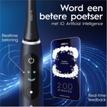 Oral-B iO Series 8N Black + 2x Gratis Oral-B 3D-White Arctic Fresh Tandpasta Oral-B Oral-B iO Series 8N Black + 2x Gratis Oral-B 3D-White Arctic Fresh Tandpasta