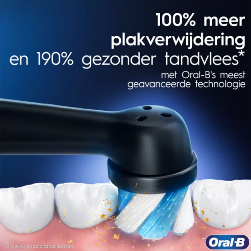 Oral-B iO Series 8N Black + 2x Gratis Oral-B 3D-White Arctic Fresh Tandpasta Oral-B Oral-B iO Series 8N Black + 2x Gratis Oral-B 3D-White Arctic Fresh Tandpasta