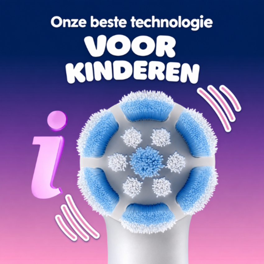 Oral-B Oral-B iO Kids 6+ Angel + Reisetui + Cadeautje