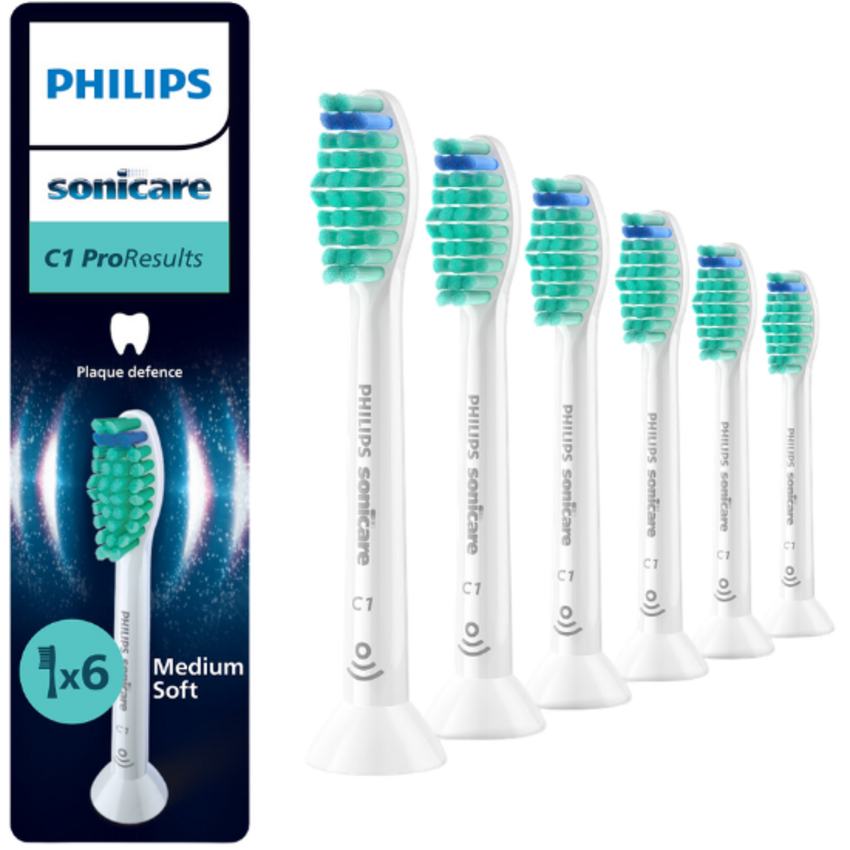 Philips Sonicare ProResults HX6016/87 opzetborstels - 6 stuks Philips Philips Sonicare ProResults HX6016/87 opzetborstels - 6 stuks