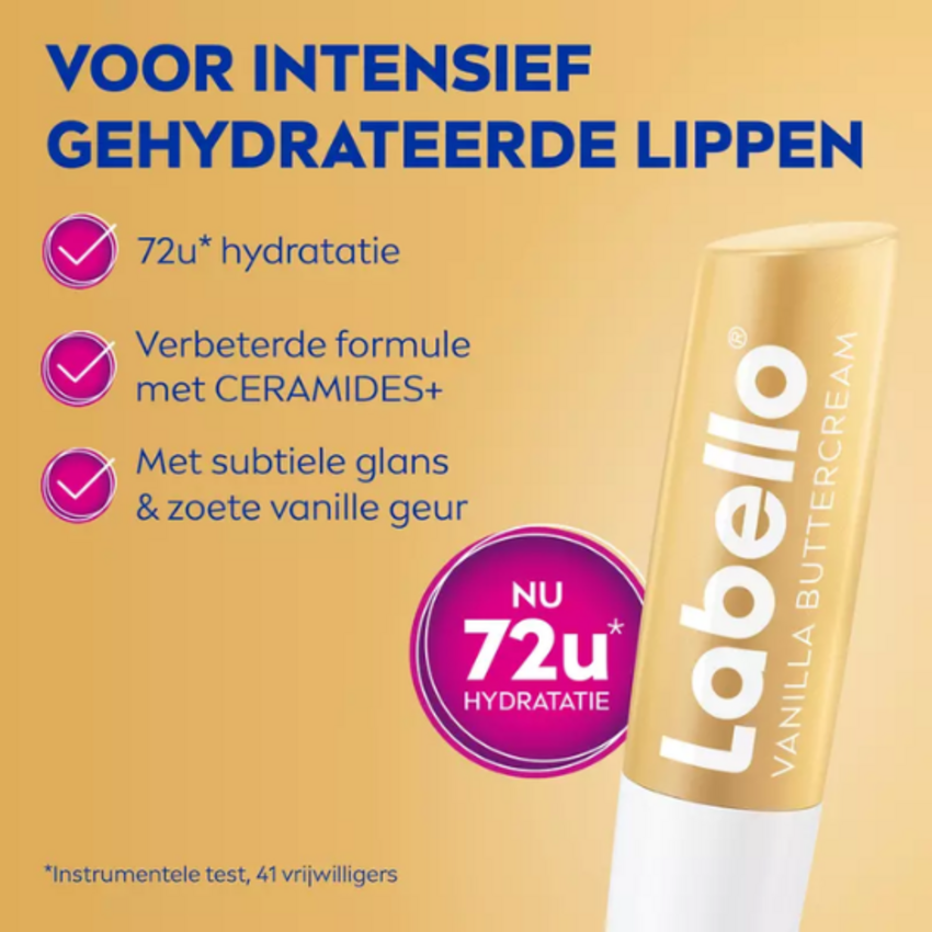Labello Vanilla Buttercream Lippenbalsem 4,8 gr. Labello Labello Vanilla Buttercream Lippenbalsem 4,8 gr.