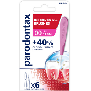 Parodontax Parodontax Interdentale Ragers 0,4mm ISO 0 Roze - 6 stuks Parodontax Interdentale Ragers 0,4mm ISO 0 Roze - 6 stuks