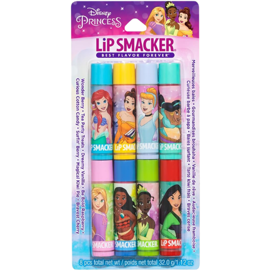 Lip Smacker Disney Princess Lippenbalsem – 8-pack Lip Smacker Lip Smacker Disney Princess Lippenbalsem – 8-pack