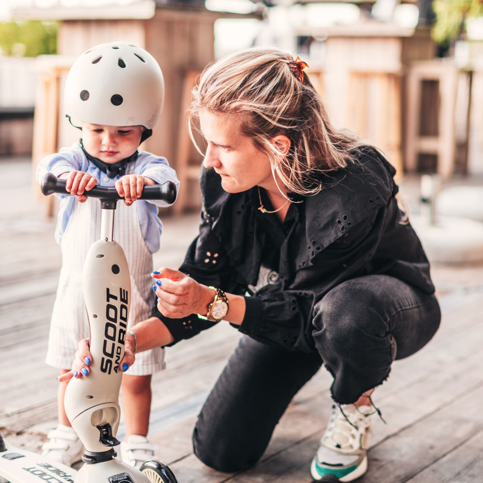 Scoot and Ride Helmet - Ash S