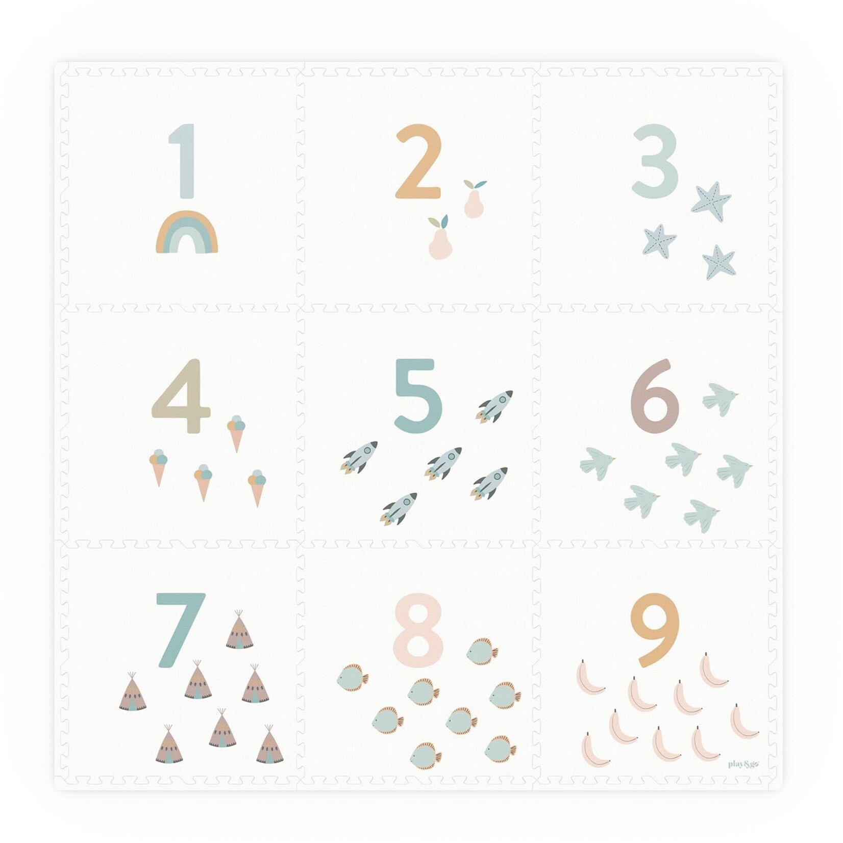 Play & Go Puzzle Mat - Numbers/Dots