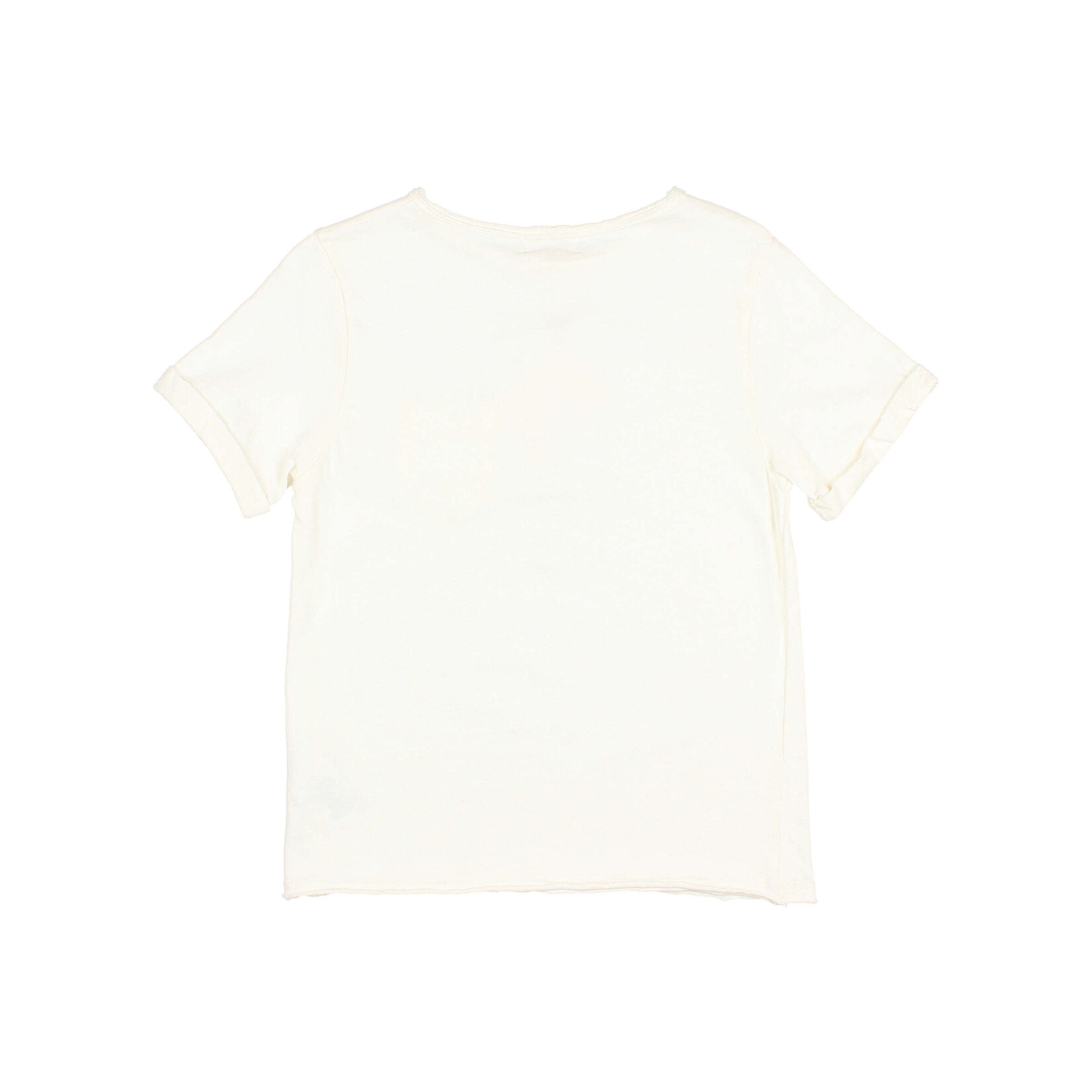 Buho Pocket Linen T-Shirt - White