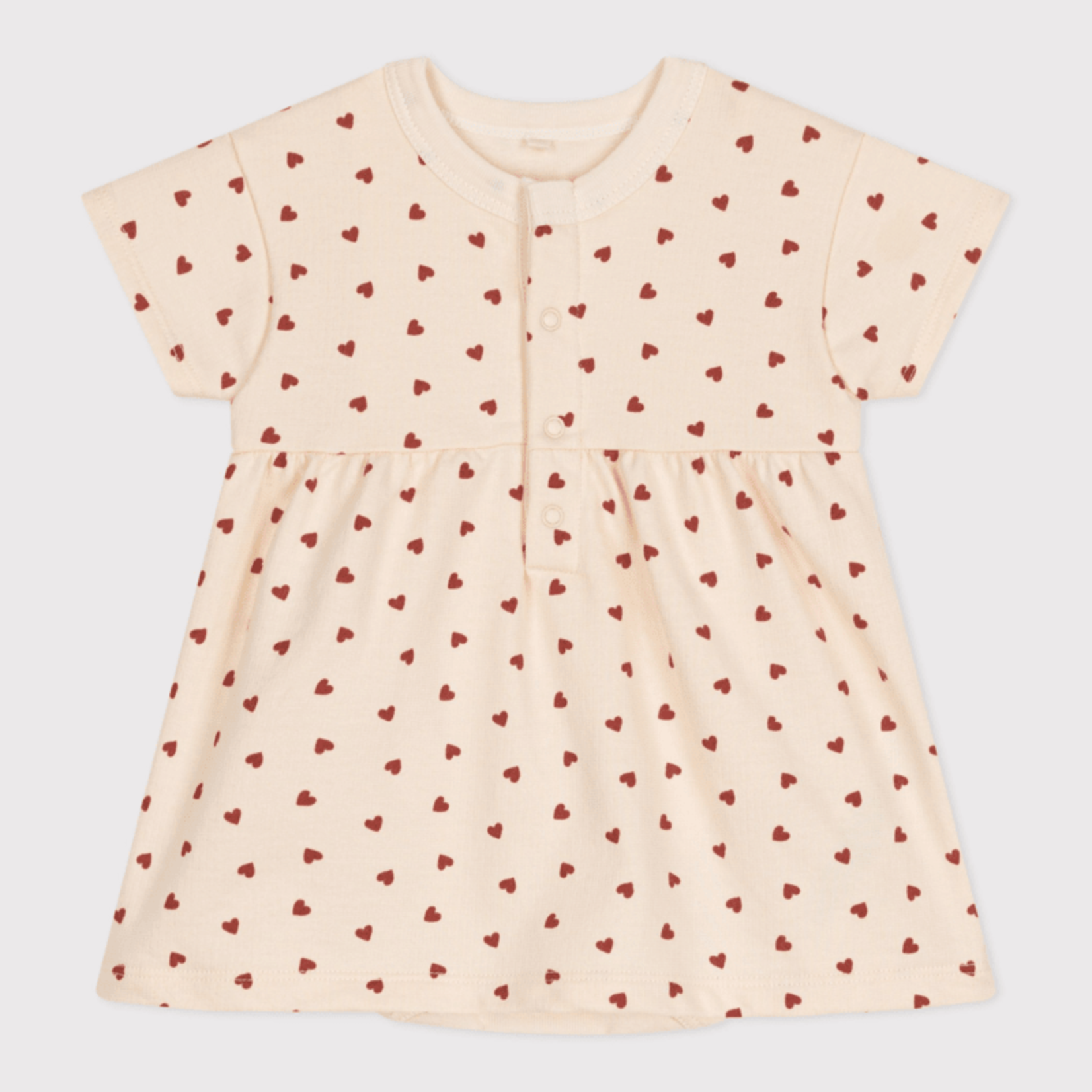 Petit Bateau Jurk + Body Hearts