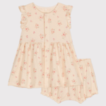 Petit Bateau Jurk + Bloomer Flowers