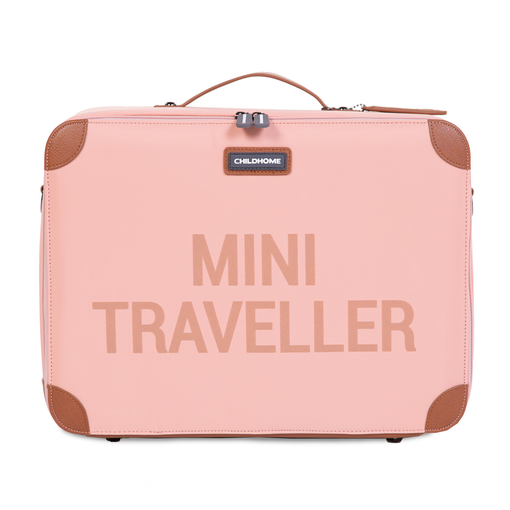 Childhome Mini Traveller Kinderkoffer - Roze Koper