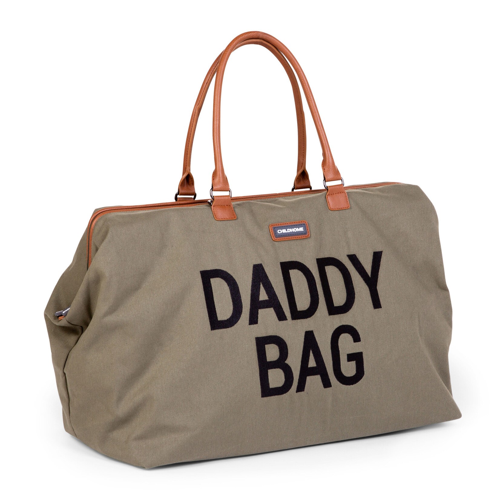 Childhome Daddy Bag Verzorgingstas - Canvas - Kaki