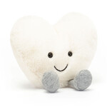 Jellycat Amuseable Cream Heart Little