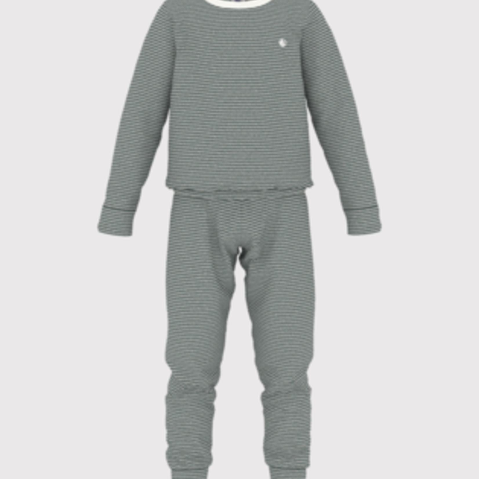 Petit Bateau Gestreepte sponsen pyjama