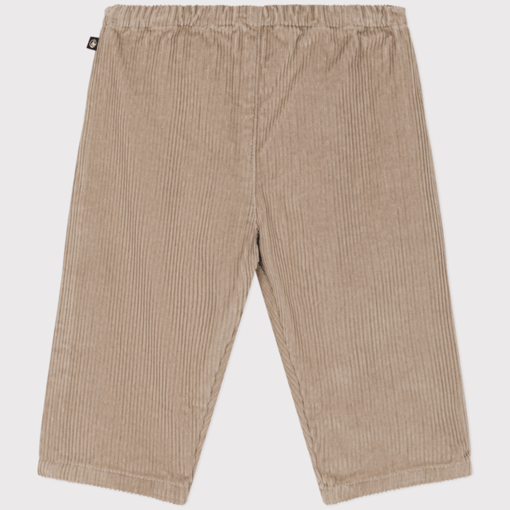 Petit Bateau Fluwelen broek voor baby's - beige