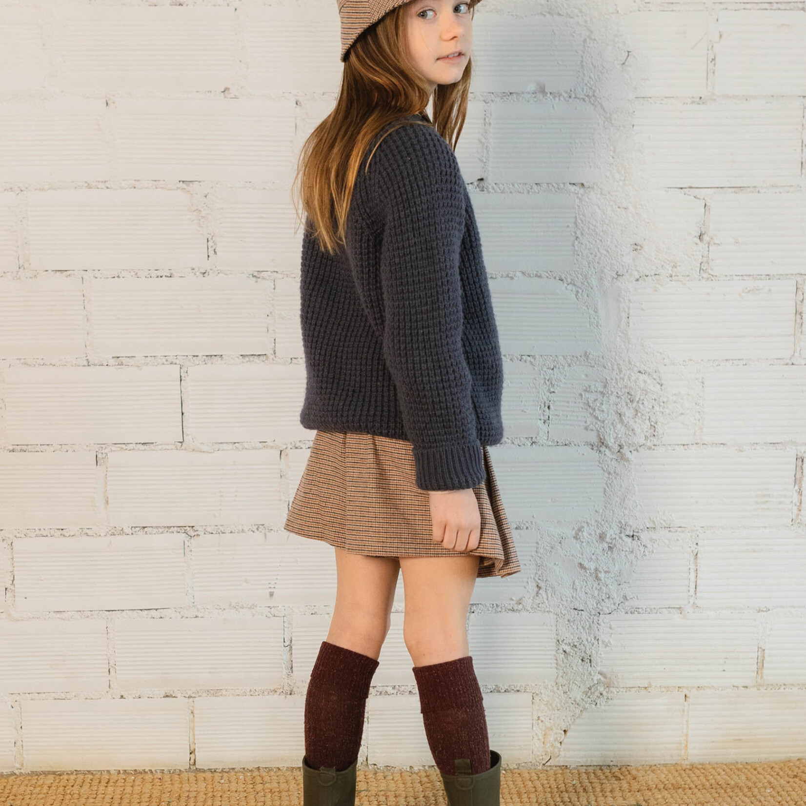 Buho Soft Knit Jumper - Navy