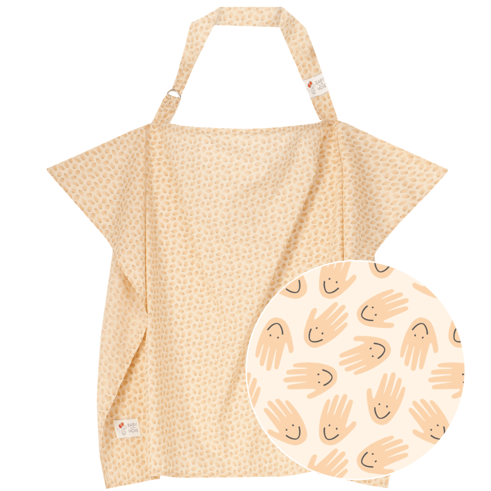 Baby on the Move Nursing Cocoon - Happy