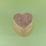 ECO-URN TH697 Herzförmige Urne Maulbeerrinde (24x24x18cm)