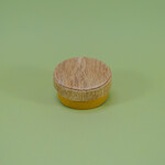 ECO-URN Runde Urnenbox mit Baumrinde (7x3cm)