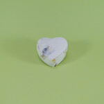 ECO-URN Hartvormig urn-doosje met bloemen (7x3cm)