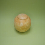ECO-URN Öko-Urne, runde Kugel, Mangoholz, 23x23cm