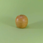 ECO-URN Öko-Urne, runde Kugel, Mangoholz, 10x10cm