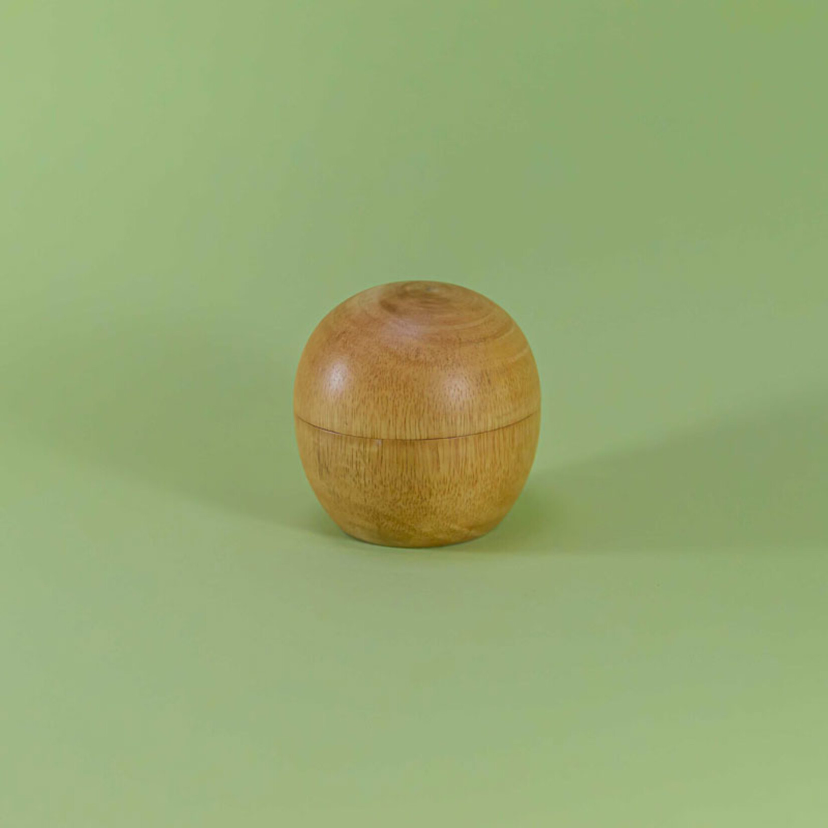 ECO-URN Öko-Urne, runde Kugel, Mangoholz, 10x10cm
